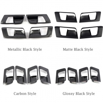 Inner Side Door Handle Bowl Cover 4pcs For Toyota 4Runner 2010-2024
