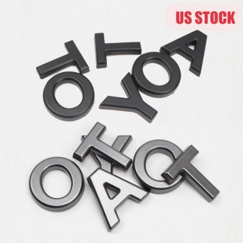 Front Bumper Grille TOYOTA Emblem Logo Nameplate For Toyota 4Runner(Not suitable for OEM grille)