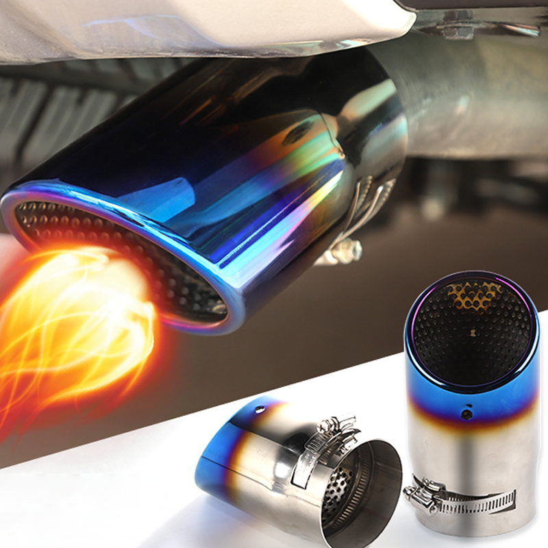 Stainless Exhaust Muffler Tip Pipe Cover 1pcs For Toyota 4Runner 2010-2024