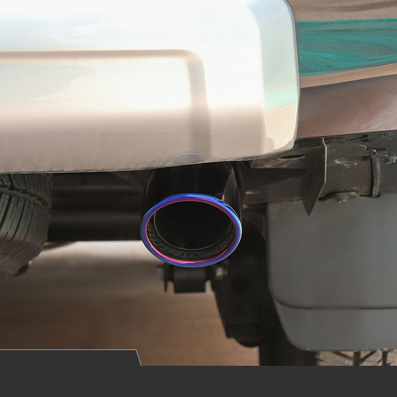 Stainless Exhaust Muffler Tip Pipe Cover 1pcs For Toyota 4Runner 2010-2024