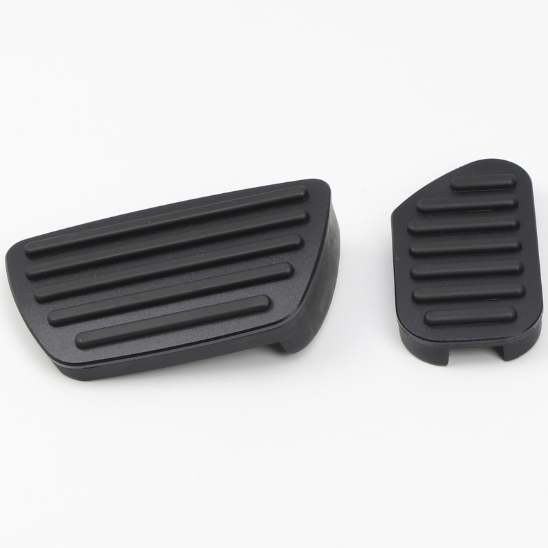 2PCS Aluminum Fuel Gas Brake Footrest Pedal Replacement For Toyota 4Runner 2010-2024 / GX460 2014-2022