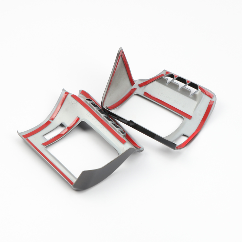 Front Side Air Vent Outlet Trim 2pcs For Toyota 4Runner 2010-2024 LHD