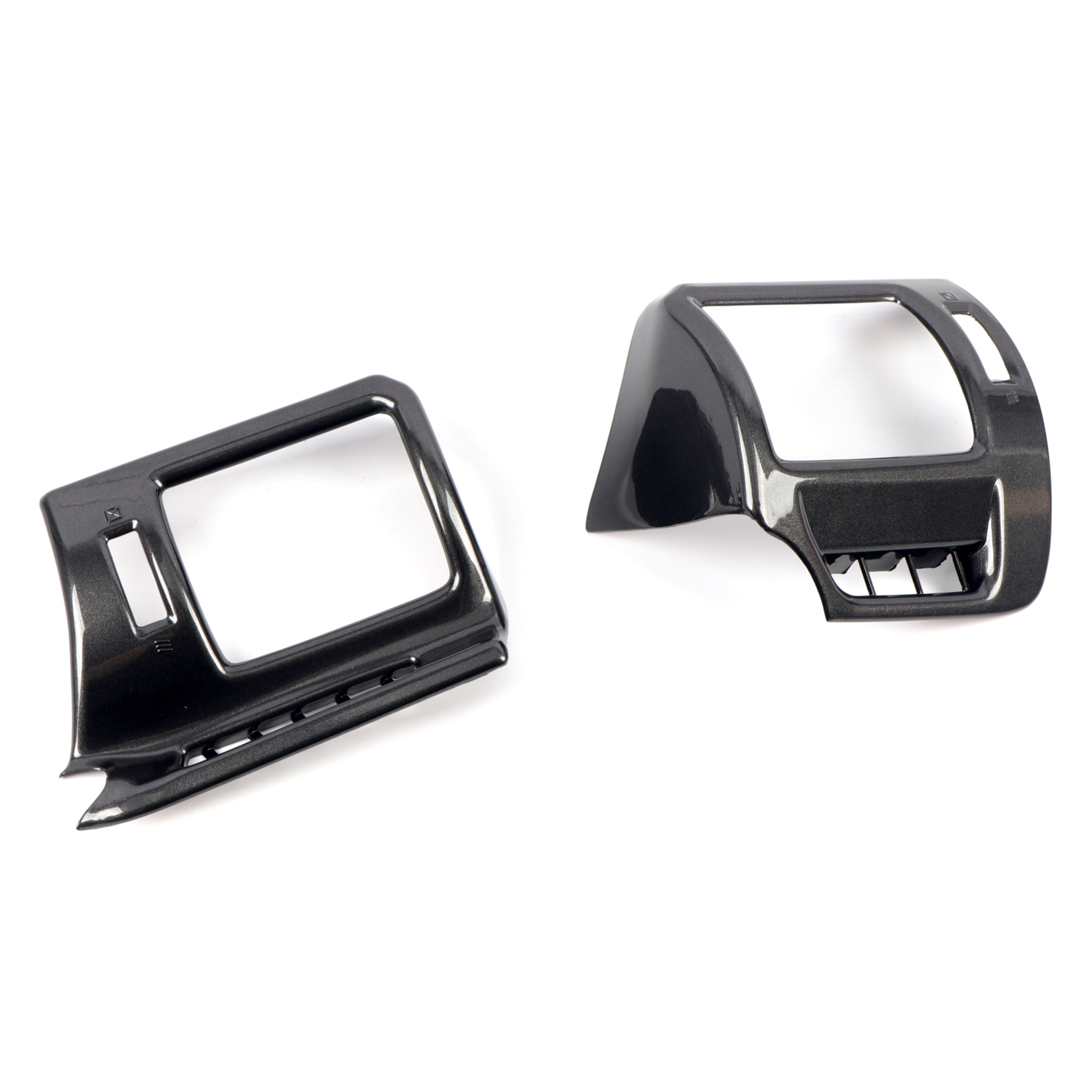 Front Side Air Vent Outlet Trim 2pcs For Toyota 4Runner 2010-2024 LHD