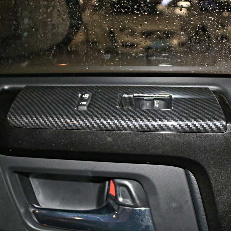 Inner Door Armrest Window Lift Cover Trim 4pcs For Toyota 4Runner 2010-2024 LHD