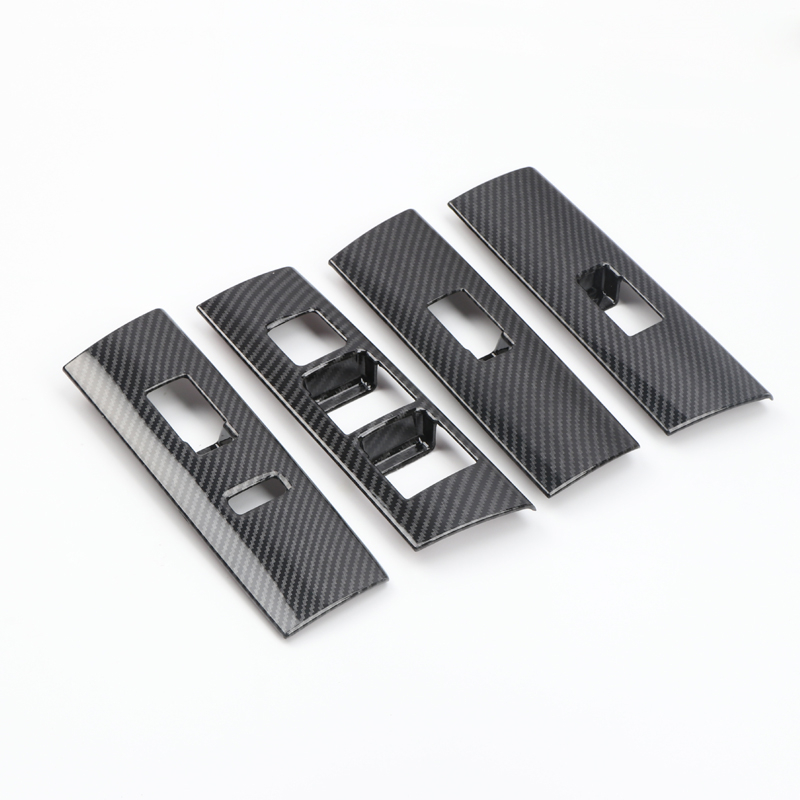 Inner Door Armrest Window Lift Cover Trim 4pcs For Toyota 4Runner 2010-2024 LHD