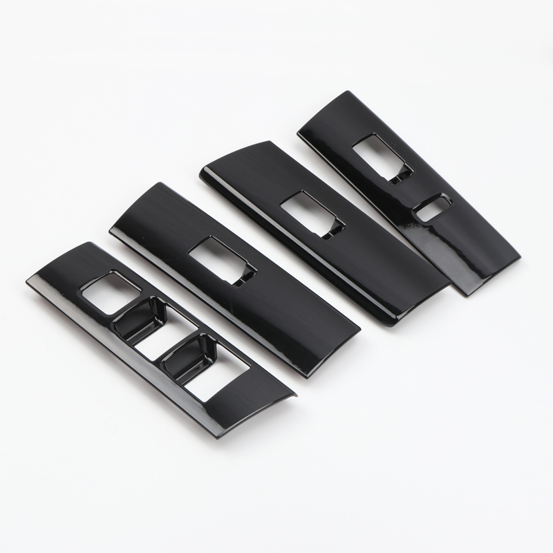 Inner Door Armrest Window Lift Cover Trim 4pcs For Toyota 4Runner 2010-2024 LHD