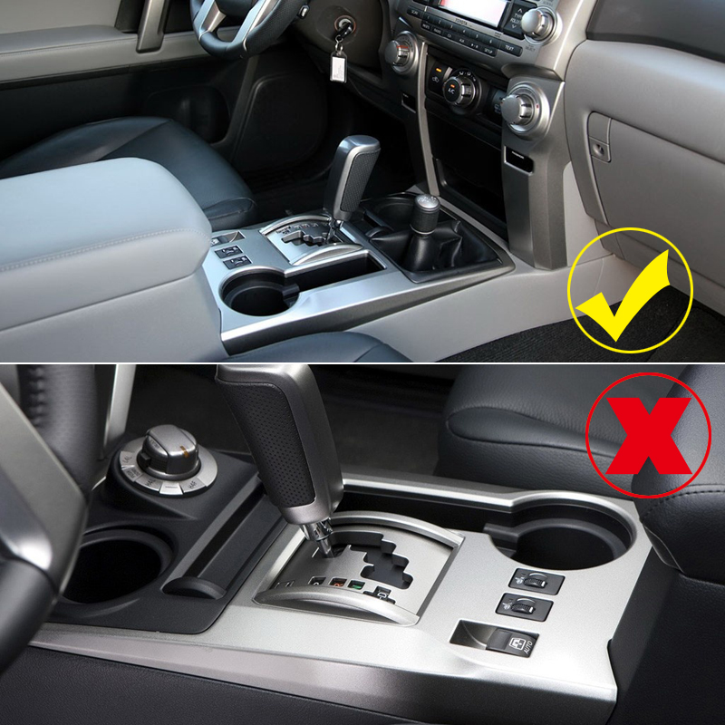 Gear Shift Box Panel Cover Trim For TOYOTA 4Runner TRD Off-Road / TRD Pro 2010-2024