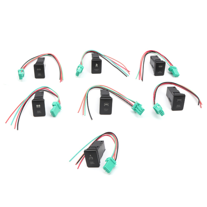 LED Light Push Switch Button ON/OFF For Toyota 4Runner 2014-2024