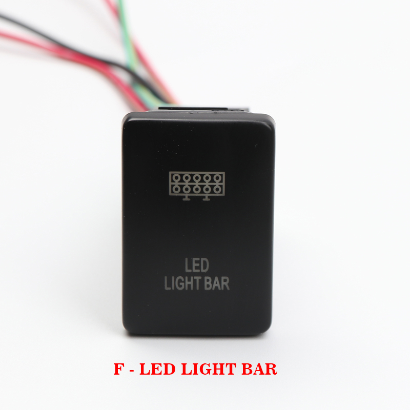 LED Light Push Switch Button ON/OFF For Toyota 4Runner 2014-2024