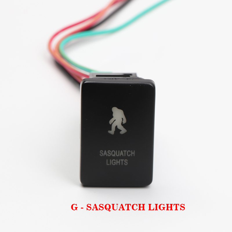 LED Light Push Switch Button ON/OFF For Toyota 4Runner 2014-2024