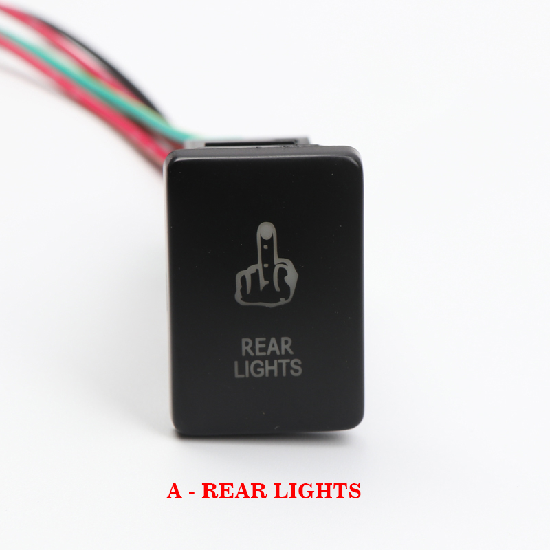 LED Light Push Switch Button ON/OFF For Toyota 4Runner 2014-2024