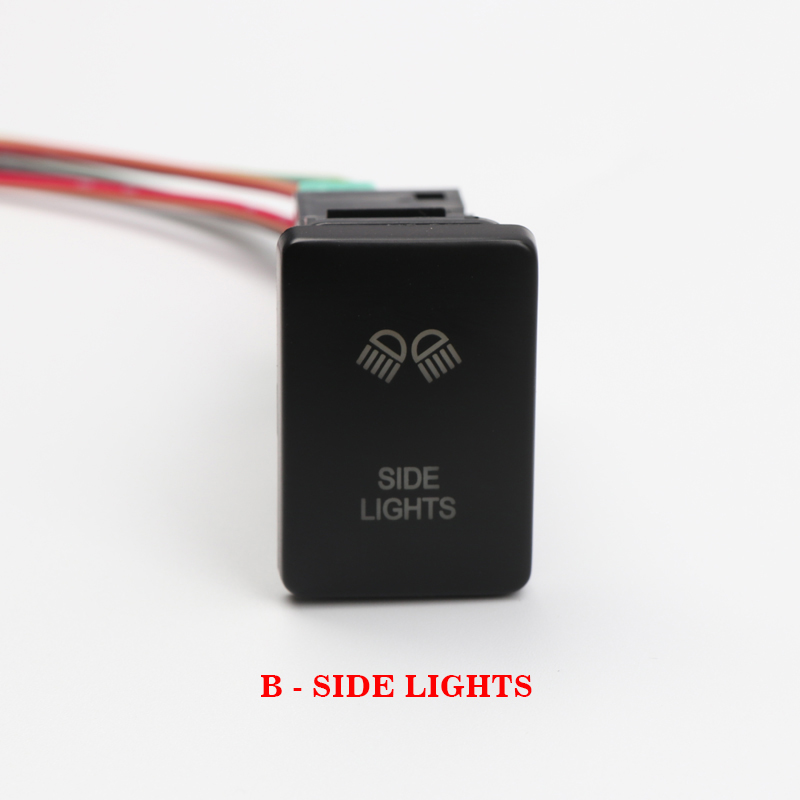 LED Light Push Switch Button ON/OFF For Toyota 4Runner 2014-2024