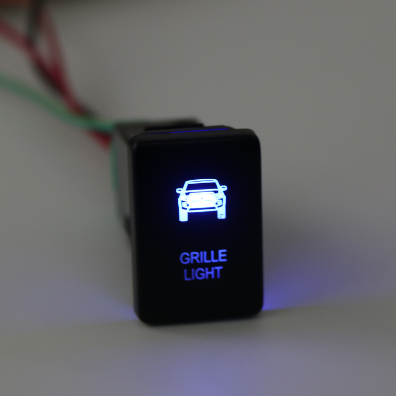 LED Light Push Switch Button ON/OFF For Toyota 4Runner 2014-2024