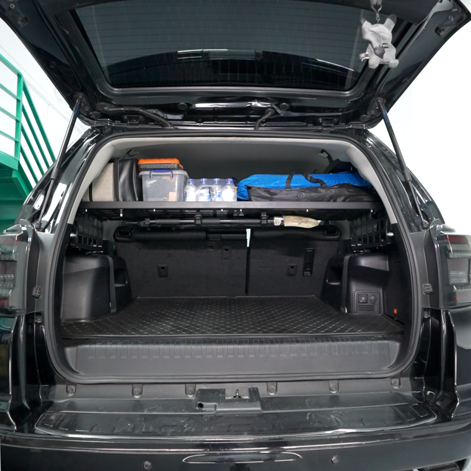 Modular Storage Molle Panel System Trunk Shelf Luggage Carrier Cargo Racks Trunk Organizer Aluminum Alloy Whole Kit For TOYOTA 4RUNNER 2010-2024