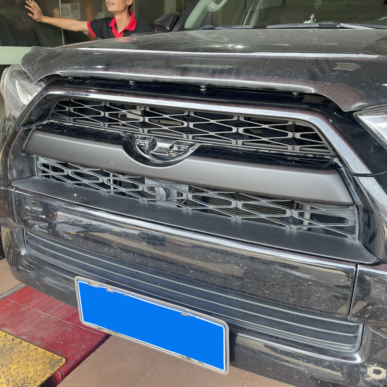 Front Bumper Grille Replacement For Toyota 4Runner Limited 2014-2024