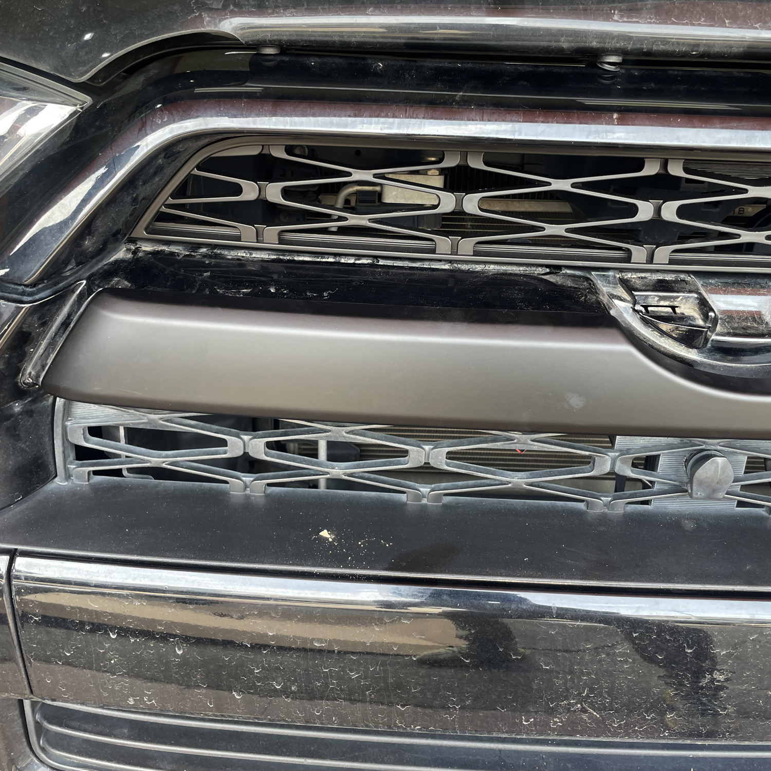 Front Bumper Grille Replacement For Toyota 4Runner Limited 2014-2024