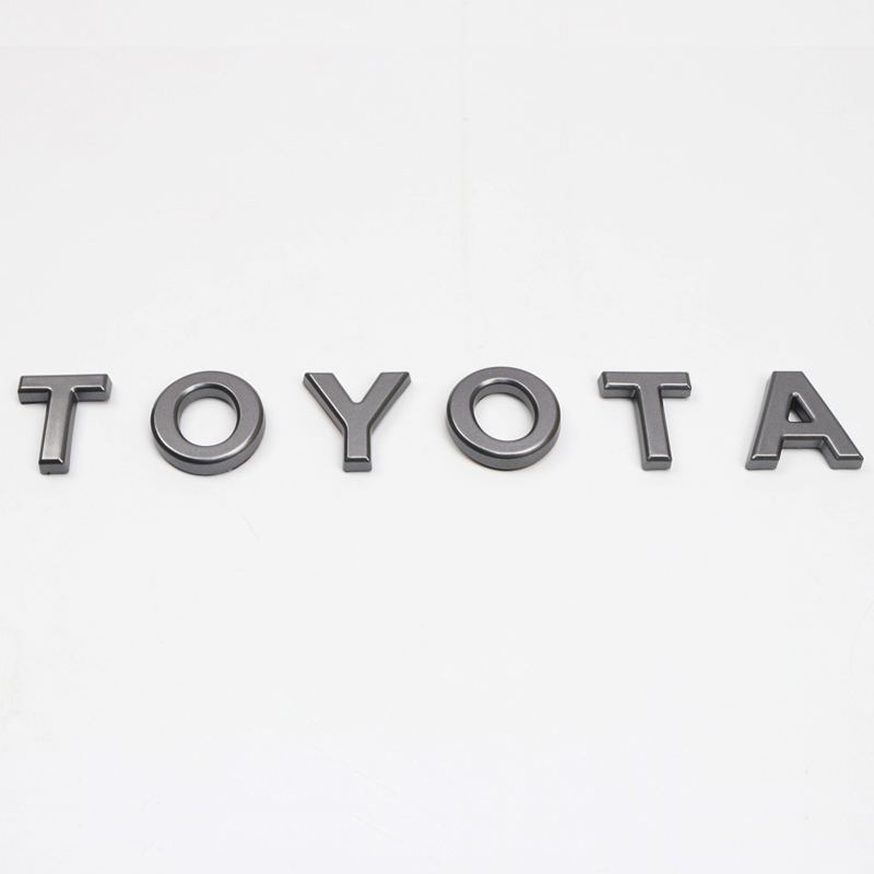 Front Bumper Grille TOYOTA Emblem Logo Nameplate For Toyota 4Runner(Not suitable for OEM grille)