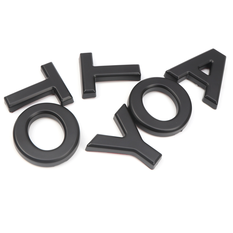 Front Bumper Grille TOYOTA Emblem Logo Nameplate For Toyota 4Runner(Not suitable for OEM grille)