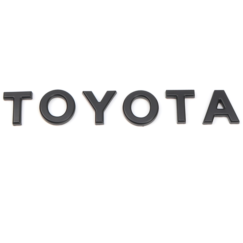 Front Bumper Grille TOYOTA Emblem Logo Nameplate For Toyota 4Runner(Not suitable for OEM grille)