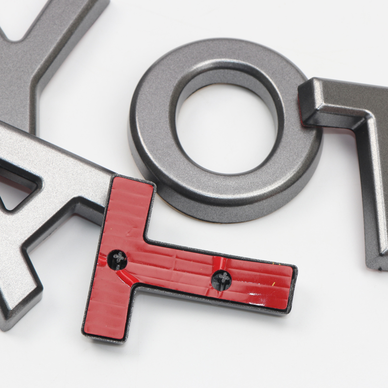 Front Bumper Grille TOYOTA Emblem Logo Nameplate For Toyota 4Runner(Not suitable for OEM grille)