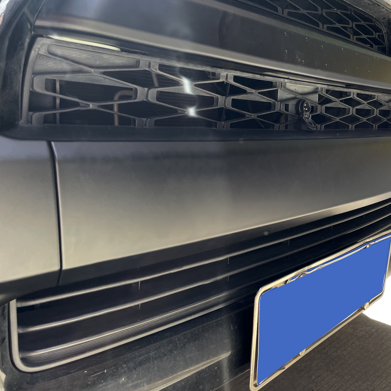 Front Bottom Bumper Lid Cover Strip Trim 3pcs For Toyota 4Runner Limited 2014-2024