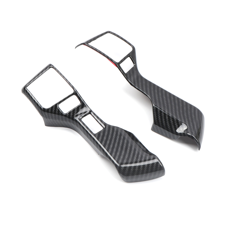 Interior Steering Wheel Button Stripe Cover 2pcs For Toyota 4Runner 2014-2024
