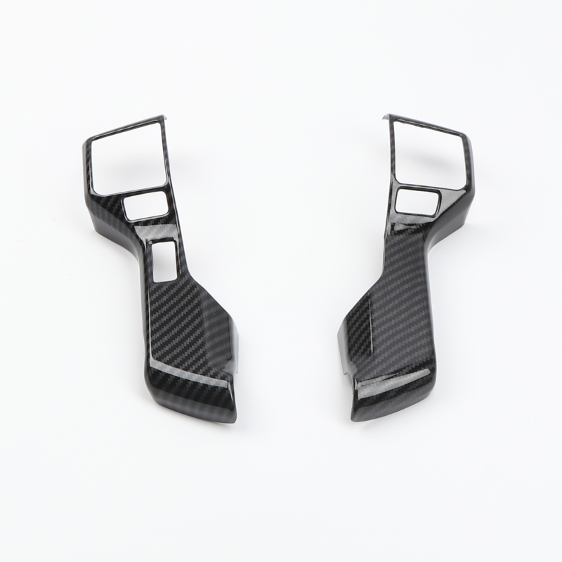 Interior Steering Wheel Button Stripe Cover 2pcs For Toyota 4Runner 2014-2024