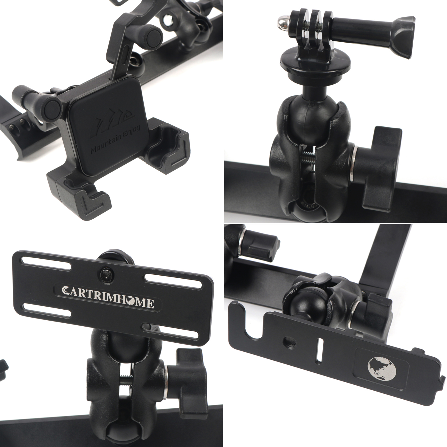 Not suitable for T12!!! Central Control Multifunctional Integrated Bracket  For Toyota 4Runner 2010-2024