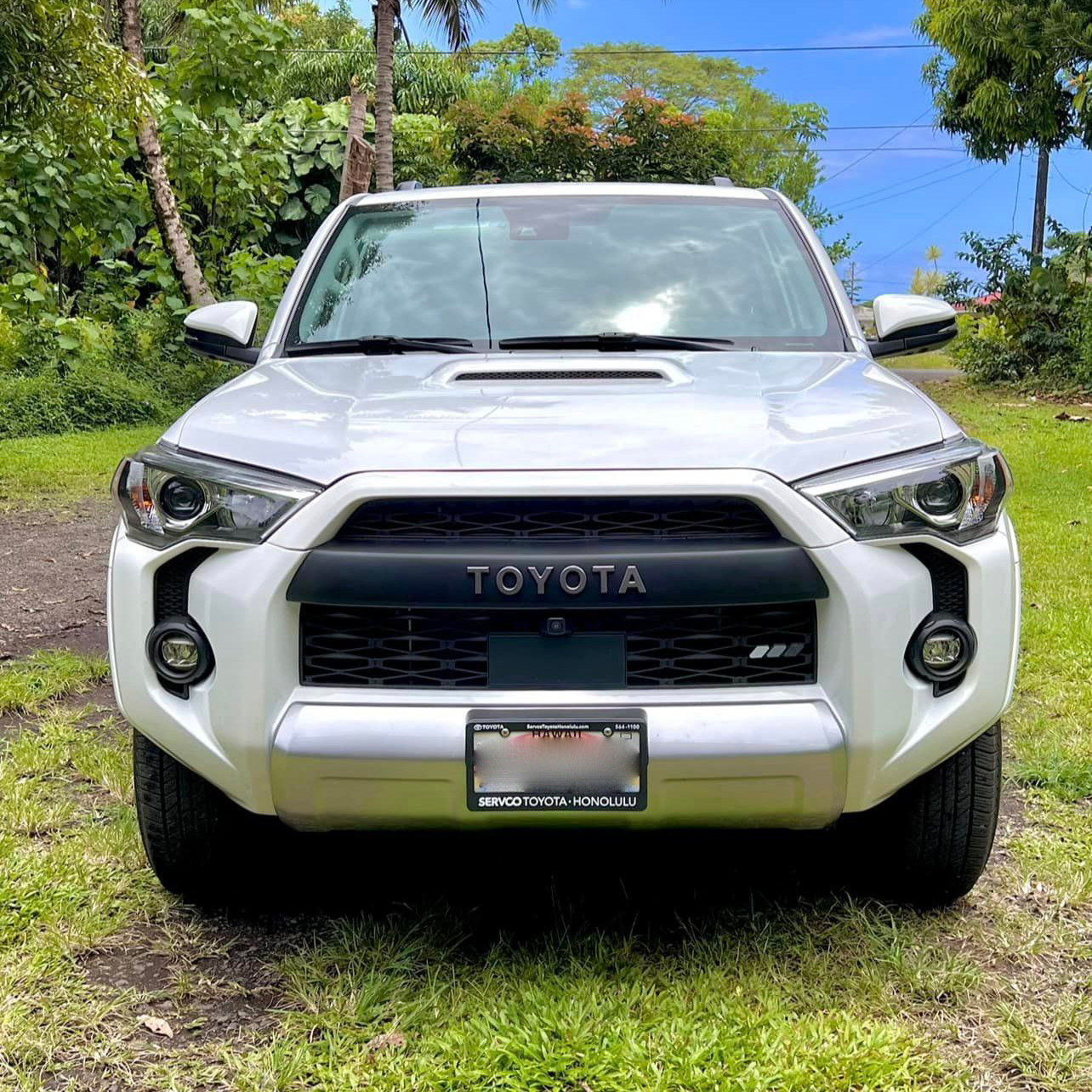 Front Bumper Grille Replacement 2Piece For 4Runner 2020 2021 2022 2023 2024