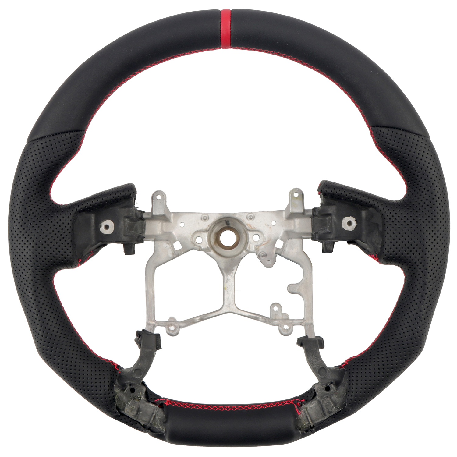 Steering Wheel Perforated Leather For Toyota 4Runner 2010-2022 / Tacoma 2012-2023 / Tundra 2014-2021 / Prado 2010-2023 / Sequoia 2014-2021 / Highlander 2014-2019