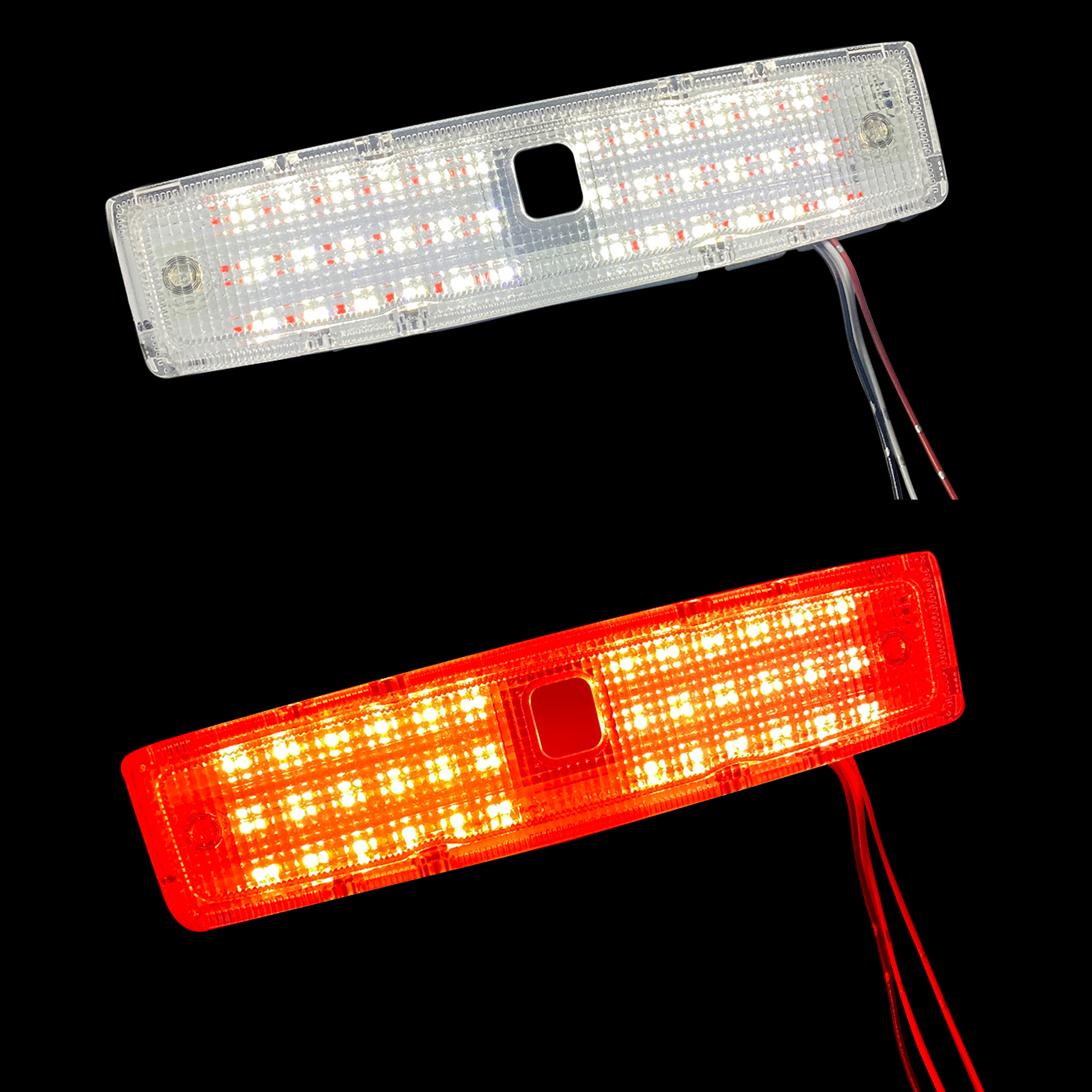 Interior LED Lights Dome Light Tailgate Light White & Red Reading Light For Toyota 4Runner 2010-2024