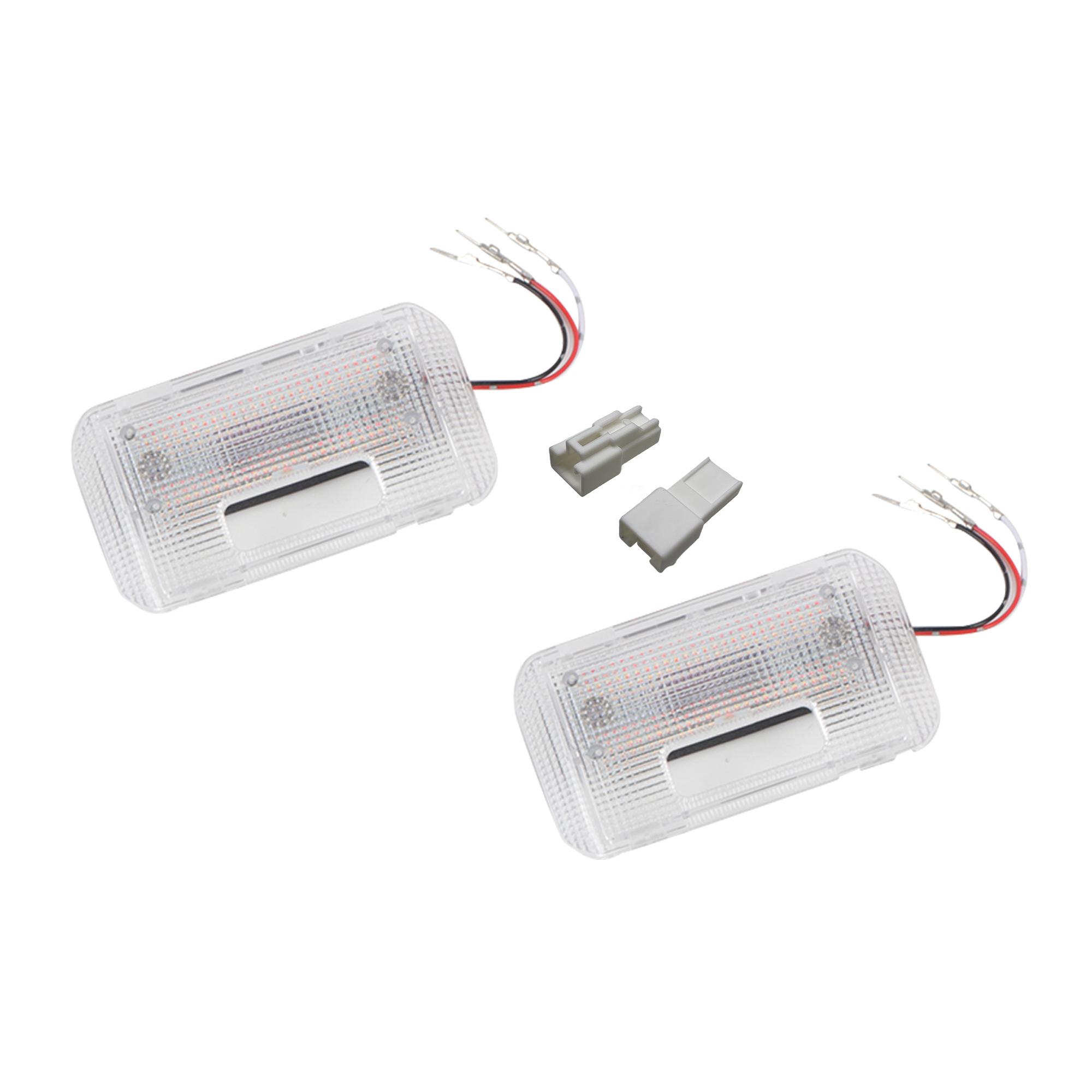 Interior LED Lights Dome Light Tailgate Light White & Red Reading Light For Toyota 4Runner 2010-2024
